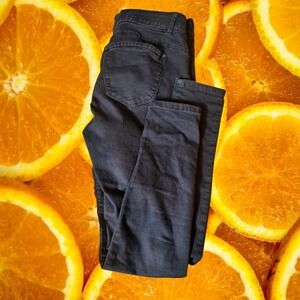 Democracy Ankle Skinny Jeans Ab Technology Black Denim Everyday‎ Size 10